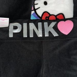 VS PINK fold over yoga pants.